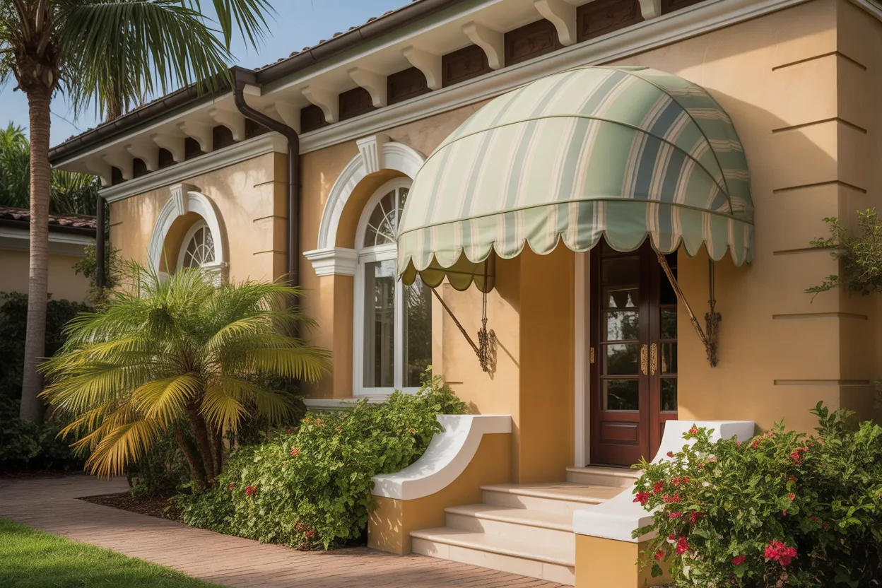 Commercial Storefront Awnings in St. Augustine